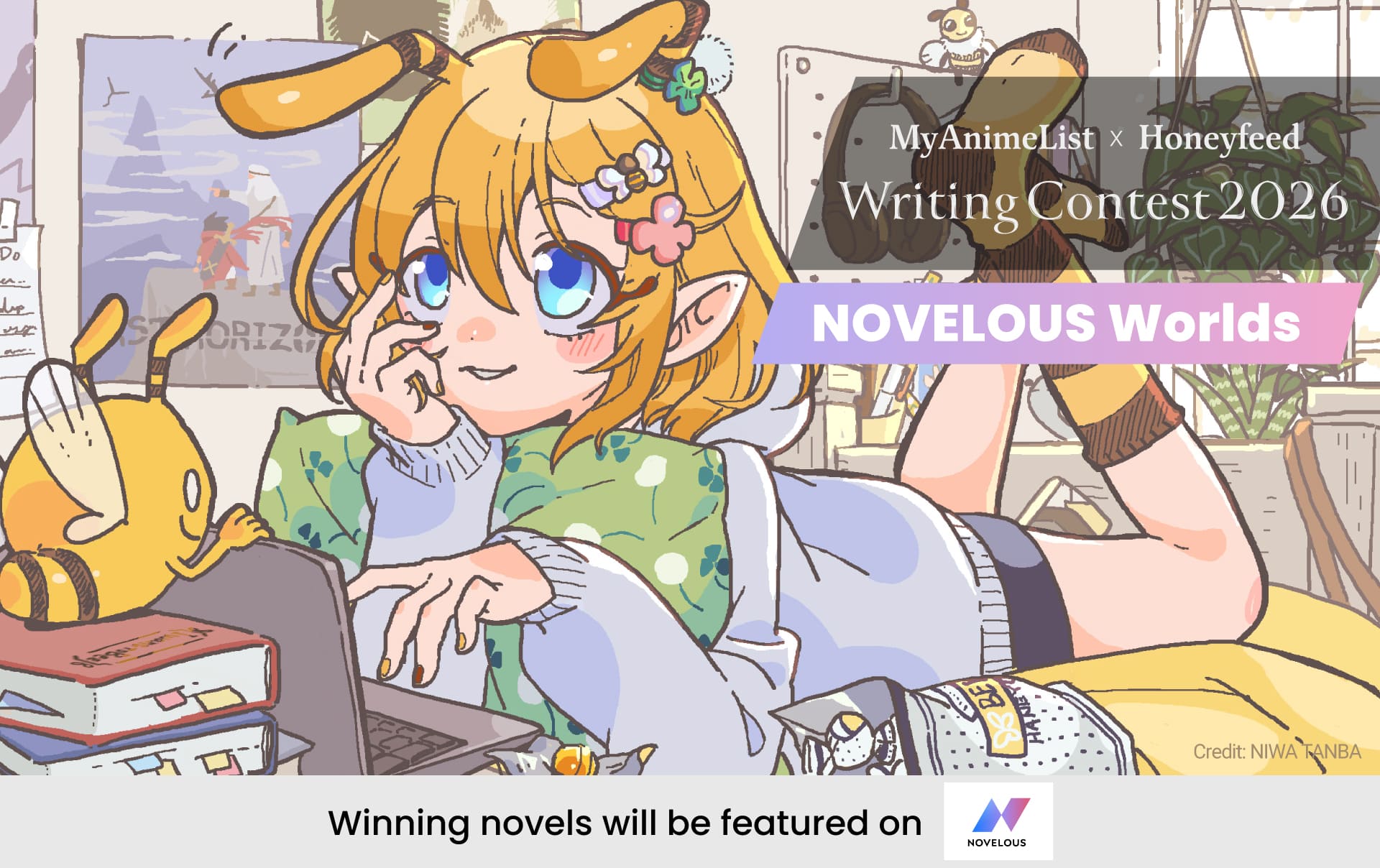 MAL x Honeyfeed Writing Contest 2026 - NOVELOUS Worlds